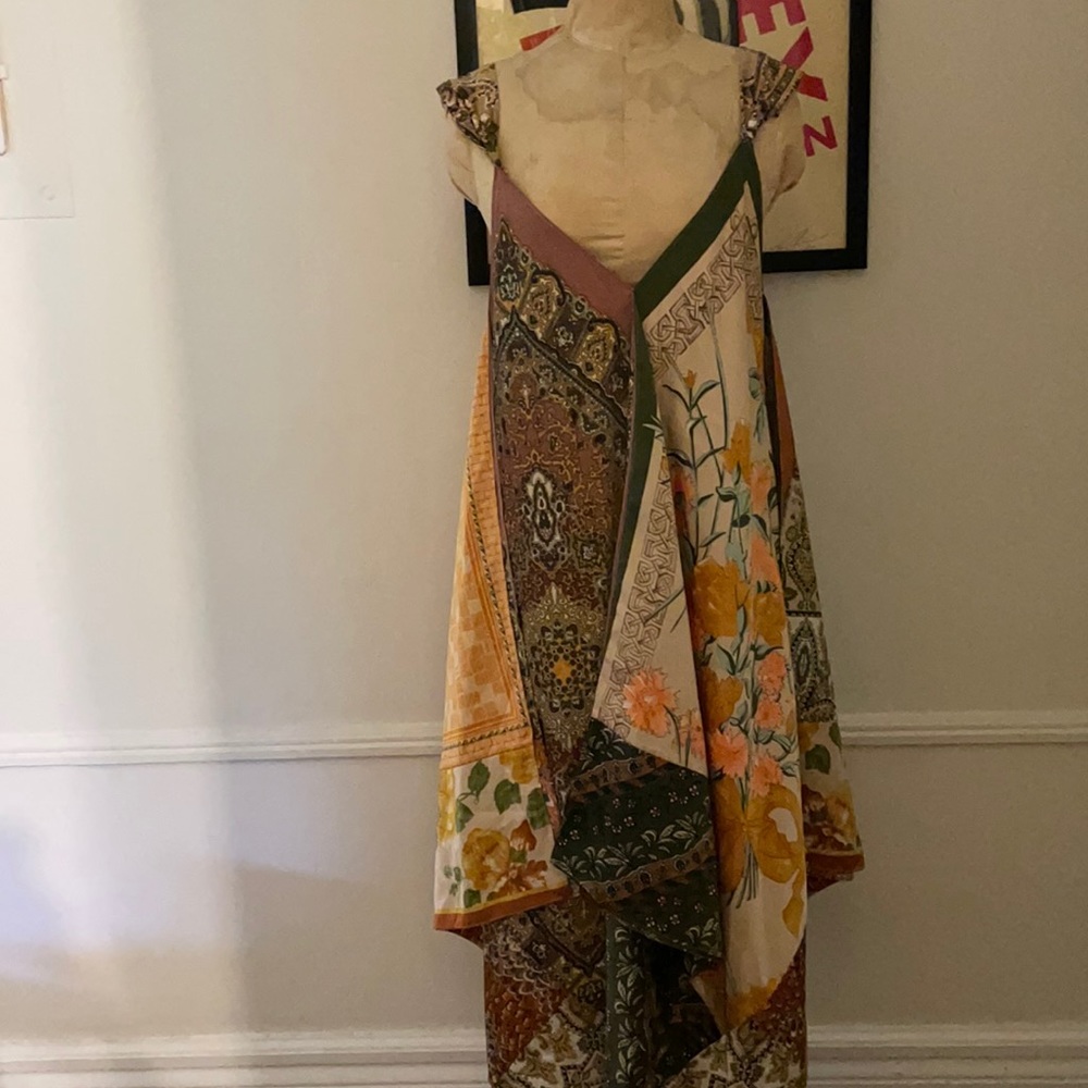 Satin Bandana Dress